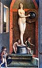 Gentile Bellini Paintings - Prudence by Giovanni Bellini